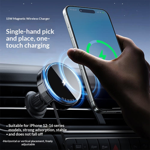 Magnetische draadloze oplaad-telefoonhouder